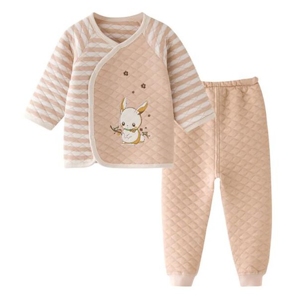baby set clothes 2 piece newborn clothing pajamas shirt pants thicken infant kids clothes baby outfit, White
baby set clothes 2 piece newborn clothing pajamas shirt pants thicken infant kids clothes baby outfit, White