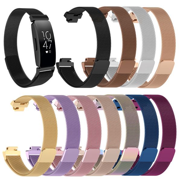 strap for fitbit inspire hr replacement milanese loop magnetic stainless steel band fitness trackers accessories bracelet
strap for fitbit inspire hr replacement milanese loop magnetic stainless steel band fitness trackers accessories bracelet
