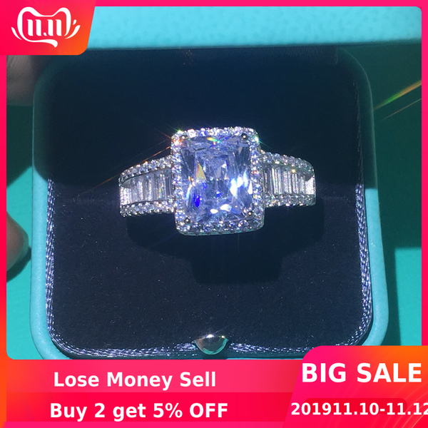statement female promise ring 925 sterling silver princess cut cz stone wedding band rings for women bridal party jewelry, Golden;silver
statement female promise ring 925 sterling silver princess cut cz stone wedding band rings for women bridal party jewelry, Golden;silver