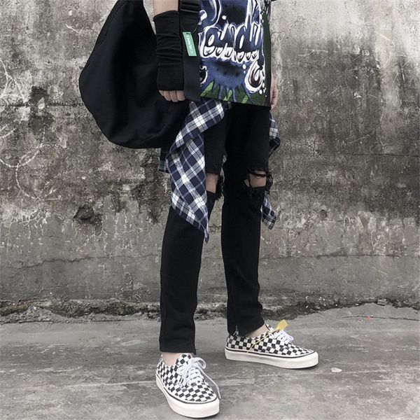 20ss дизайнерские мужские джинсы тонкий fit дыры потрошитель карандаш брюки hip hop style jeans, Blue
20ss дизайнерские мужские джинсы тонкий fit дыры потрошитель карандаш брюки hip hop style jeans, Blue
