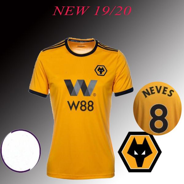 New 18 19 wolverhampton wanderer occer jer ey neve 8 diogo j 18 jimenez moutinho 2018 2019 jer ey patricio 12 football hirt
New 18 19 wolverhampton wanderer occer jer ey neve 8 diogo j 18 jimenez moutinho 2018 2019 jer ey patricio 12 football hirt