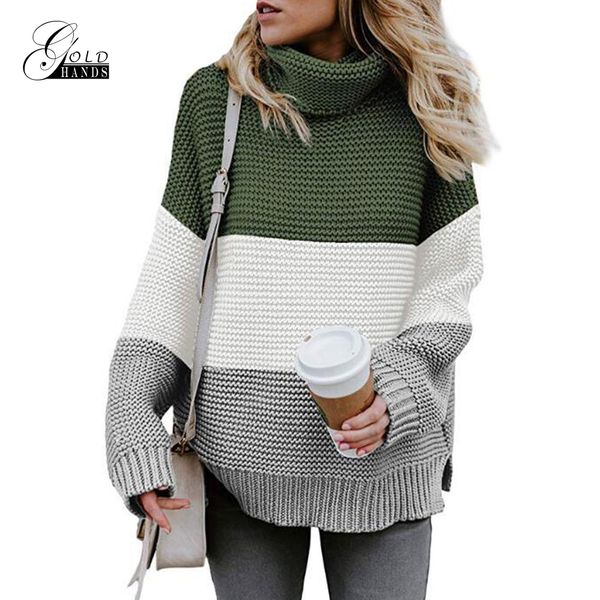 gold hands autumn winter new women loose sweater knitted fashion casual pullover street style long sleeve turtleneck sweaters, White;black
gold hands autumn winter new women loose sweater knitted fashion casual pullover street style long sleeve turtleneck sweaters, White;black