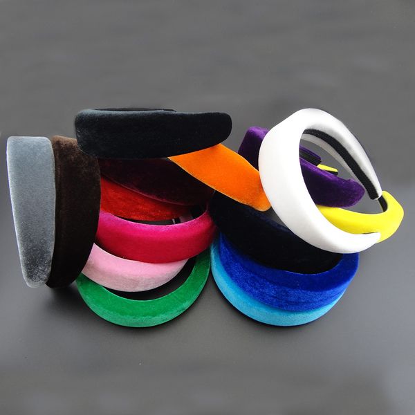 5pcs 4.0cm thick sponge filled velvet fabric covered plastic headbands hair hoops for women chunky hairbands, Silver
5pcs 4.0cm thick sponge filled velvet fabric covered plastic headbands hair hoops for women chunky hairbands, Silver