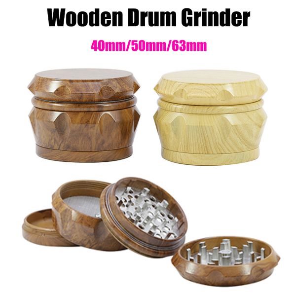 2019 Новые деревянные Барабанный шлифовальный станок Wood Мател Херб шлифмашины 2 Тип 40мм / 50мм / 63мм 4 слоя Tobacco Grinder Cursher Grinder
2019 Новые деревянные Барабанный шлифовальный станок Wood Мател Херб шлифмашины 2 Тип 40мм / 50мм / 63мм 4 слоя Tobacco Grinder Cursher Grinder