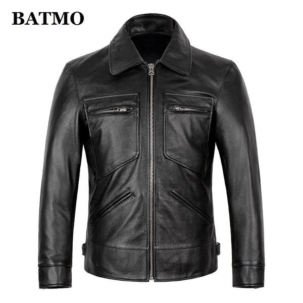 batmo 2020 new arrival 100% real natural cow leather jackets men,real leather jackets,size m-5xl pdd13, Black
batmo 2020 new arrival 100% real natural cow leather jackets men,real leather jackets,size m-5xl pdd13, Black