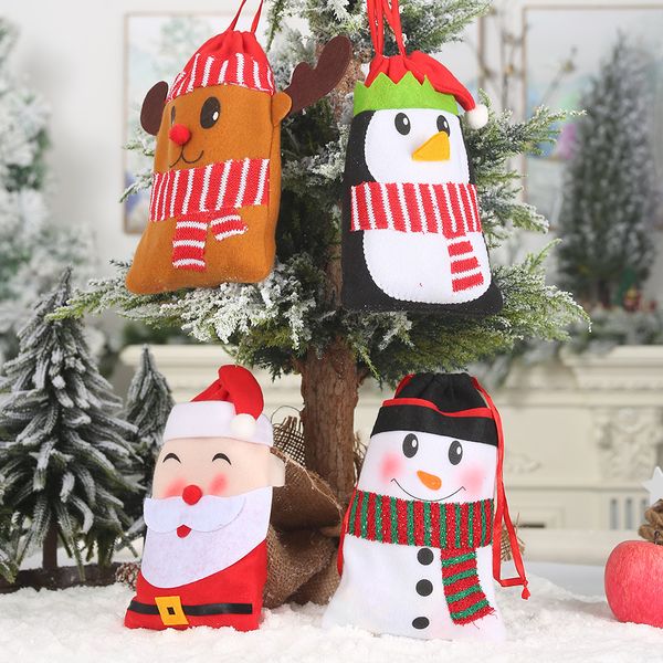 xmas cute santa claus elk snowman candy gift bags cartoon cookie packaging bags party handbag merry christmas storage package
xmas cute santa claus elk snowman candy gift bags cartoon cookie packaging bags party handbag merry christmas storage package