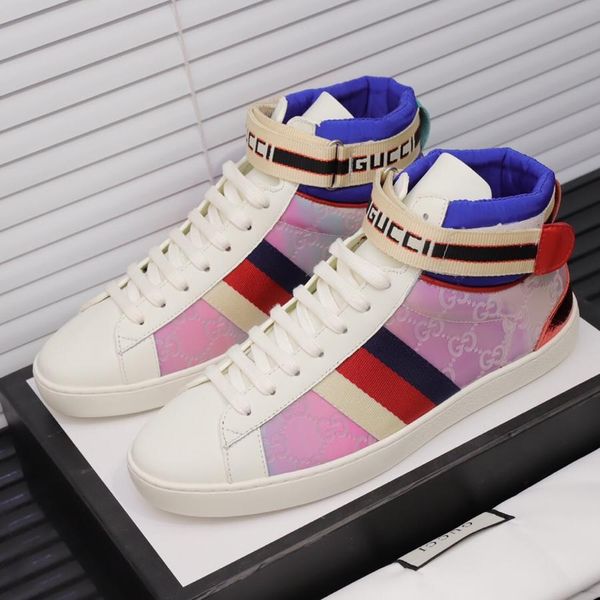luxury designer gucci gg high and comfortable basketball shoes wild fashion outdoor tennis flat shoes, Black
luxury designer gucci gg high and comfortable basketball shoes wild fashion outdoor tennis flat shoes, Black