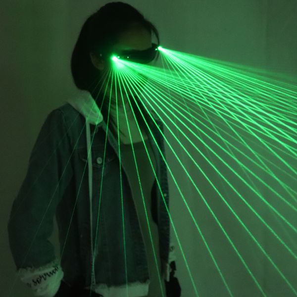 2 in 1 Multi-line Green LED Laser Glasses Light Dancing Stage Show DJ Club Party Glasses Multi Beams For LED luminous Costumes
2 in 1 Multi-line Green LED Laser Glasses Light Dancing Stage Show DJ Club Party Glasses Multi Beams For LED luminous Costumes