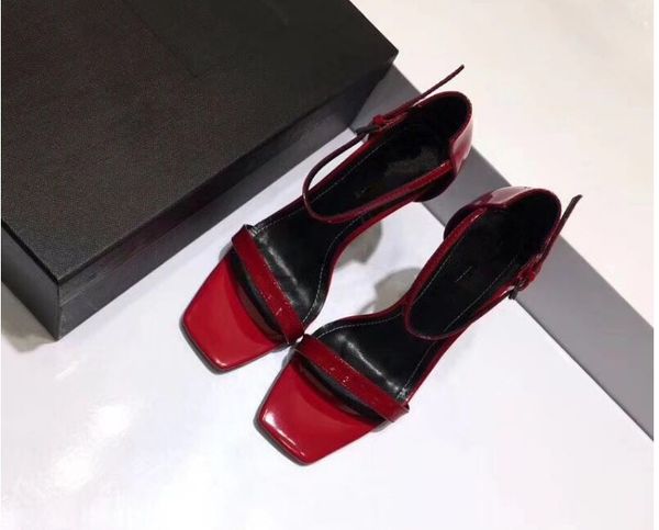 New Arrivals 2018 Patent Leather Thrill Heels Women Unique Designer Pointed toe Dress Wedding Shoes Sexy Black Red Letters heel Sandals
New Arrivals 2018 Patent Leather Thrill Heels Women Unique Designer Pointed toe Dress Wedding Shoes Sexy Black Red Letters heel Sandals