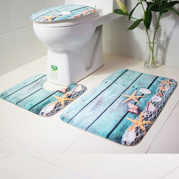 3pcs bath mat set bathroom non-slip blue ocean style pedestal rug lid toilet cover bath mat rug washable tapete banheiro
3pcs bath mat set bathroom non-slip blue ocean style pedestal rug lid toilet cover bath mat rug washable tapete banheiro