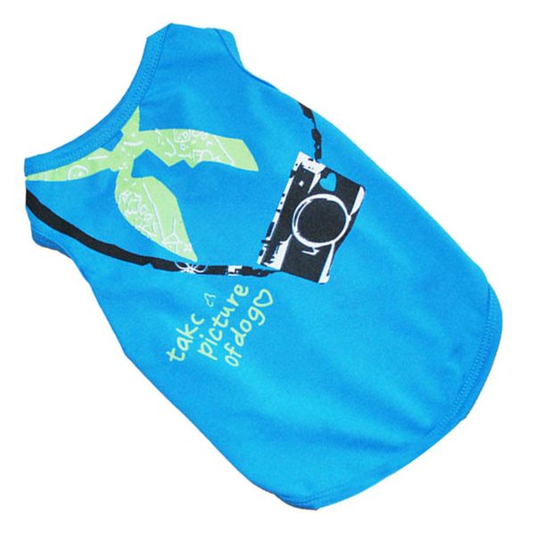 happy gifts yellow rose blue dog clothing pet new fashion small dog sleeveless camera printing pet t-shirt vest
happy gifts yellow rose blue dog clothing pet new fashion small dog sleeveless camera printing pet t-shirt vest