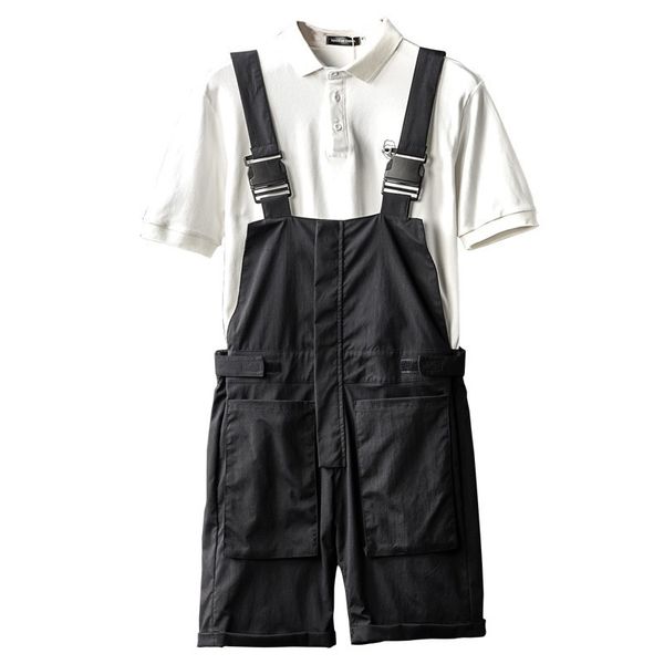 men's pants short jumpsuit men summer hip hop man thin loose black streetwear workwear cargo overalls x9114
men's pants short jumpsuit men summer hip hop man thin loose black streetwear workwear cargo overalls x9114