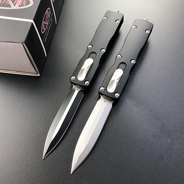 High-end MT UT Double Action AUTO Knife D2 Blade Black Anodized 6061-T6 handle EDC Outdoor Tactical knives
High-end MT UT Double Action AUTO Knife D2 Blade Black Anodized 6061-T6 handle EDC Outdoor Tactical knives