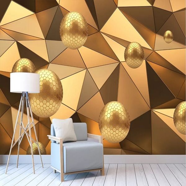 custom large mural 3d wallpaper modern creative 3d expansion space golden yellow sphere geometry wall decor deep 5d embossed
custom large mural 3d wallpaper modern creative 3d expansion space golden yellow sphere geometry wall decor deep 5d embossed