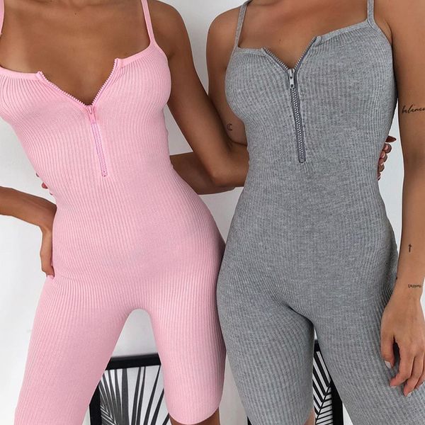 women's jumpsuits & rompers 2021 summer women jumpsuit streetwear sleeveless skinny bodycon ribbed knitted sport romper playsuit for, Black;white
women's jumpsuits & rompers 2021 summer women jumpsuit streetwear sleeveless skinny bodycon ribbed knitted sport romper playsuit for, Black;white