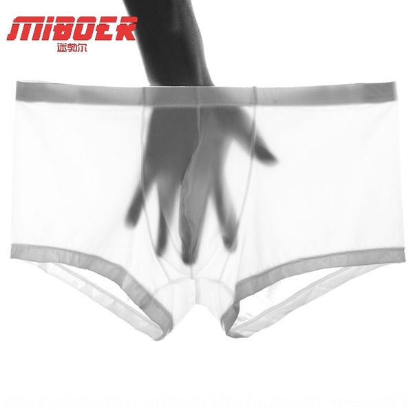 boxer pants transparent fashion men's ice silk seamless underwear red underwear men's, Black;white
boxer pants transparent fashion men's ice silk seamless underwear red underwear men's, Black;white