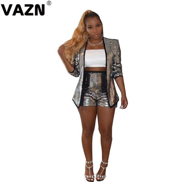 vazn 2019 new autumn young latest novelty flaring fashion solid open stitch short pants slim women 2 piece set t200325, White
vazn 2019 new autumn young latest novelty flaring fashion solid open stitch short pants slim women 2 piece set t200325, White