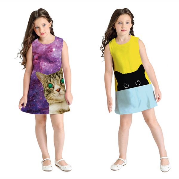4 designs digital 3d printed kids girls dresses summer kids clothes sleeveless dress kids designer clothes girls dhl jy53, Red;yellow
4 designs digital 3d printed kids girls dresses summer kids clothes sleeveless dress kids designer clothes girls dhl jy53, Red;yellow