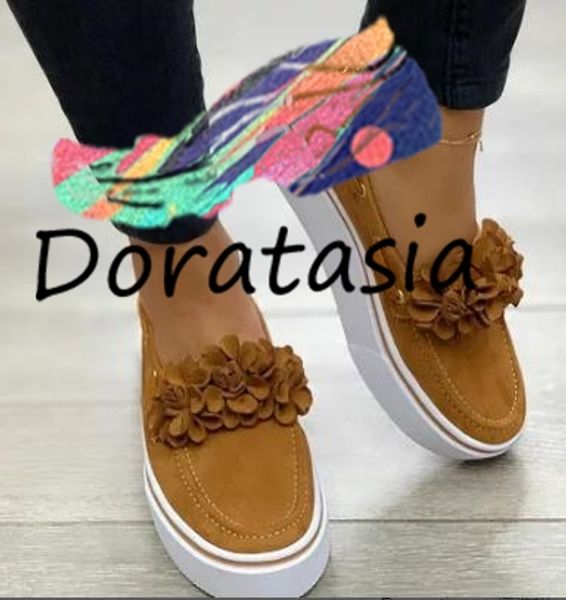 doratasia comfy ins shoes slip-on flat platform flats women new arrival elegant flowers loafers, Black
doratasia comfy ins shoes slip-on flat platform flats women new arrival elegant flowers loafers, Black
