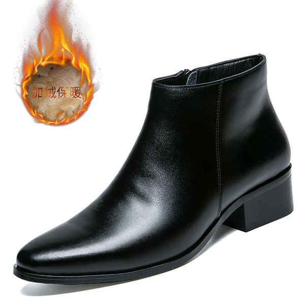 ankle pointed toe zip men boots low sewing vintage motorcycle boots solid casual british style shoes autumn winter, Black
ankle pointed toe zip men boots low sewing vintage motorcycle boots solid casual british style shoes autumn winter, Black