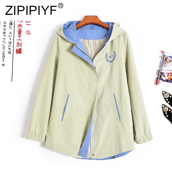 с капюшоном на молнии с длинным рукавом пальто 2019 осенью новый женская мода повседневная одежда женский полупальто c2022, Tan;black
с капюшоном на молнии с длинным рукавом пальто 2019 осенью новый женская мода повседневная одежда женский полупальто c2022, Tan;black