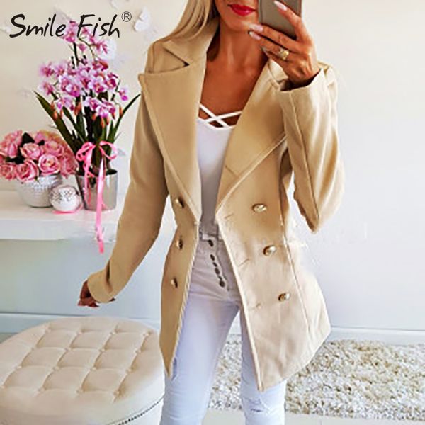 lady slim blends jacket plus size 3xl elegant office long wool coat 2019 women new winter autumn double breasted outerwear m0291, Black
lady slim blends jacket plus size 3xl elegant office long wool coat 2019 women new winter autumn double breasted outerwear m0291, Black