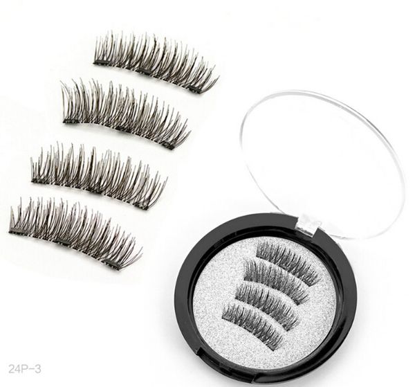 3 magnet 3d magnetic eyelashes magnet lashes thicker reusable false eyelashes handmade no glue eye lashes makeup kit 4pcs/set
3 magnet 3d magnetic eyelashes magnet lashes thicker reusable false eyelashes handmade no glue eye lashes makeup kit 4pcs/set