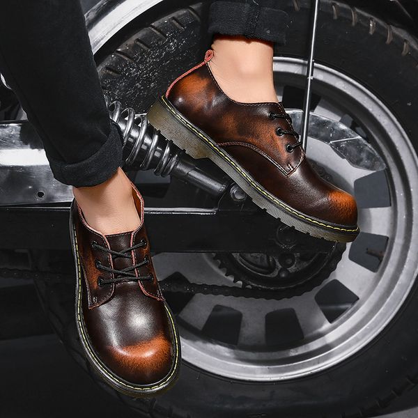 genuine leather men shoes outdoor work safety casual shoes fashion flats oxfords loafers moccasins big size 38-58, Black
genuine leather men shoes outdoor work safety casual shoes fashion flats oxfords loafers moccasins big size 38-58, Black