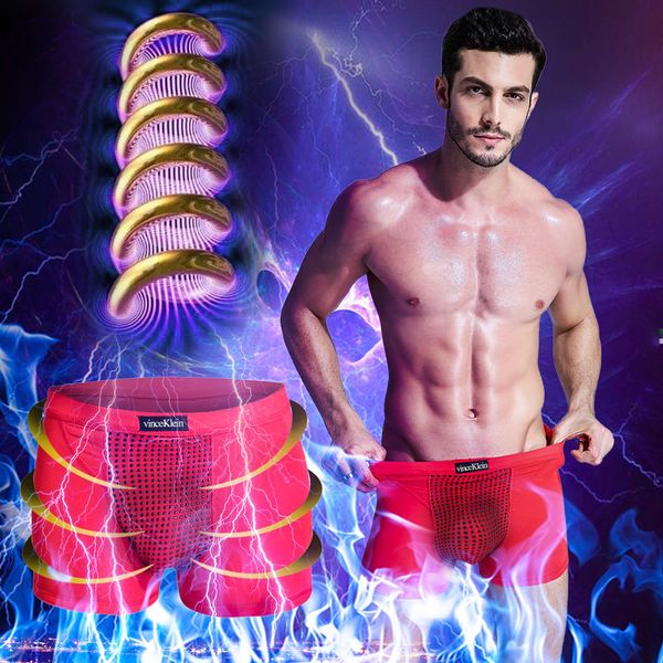 men's energy underwear health therapy boxers with 36 magnets underwear men boxer underpants breathable cueca masculina, Black;white
men's energy underwear health therapy boxers with 36 magnets underwear men boxer underpants breathable cueca masculina, Black;white