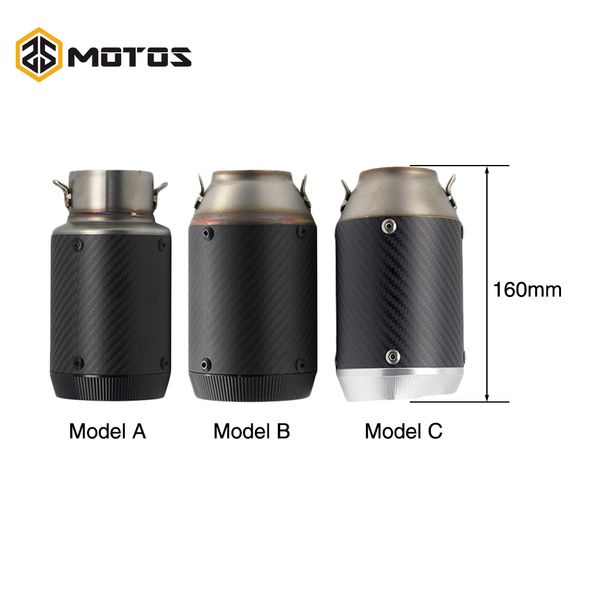 zs motos universal motorcycle short exhaust muffler pipe universal muffler tips for slip 38-51mm
zs motos universal motorcycle short exhaust muffler pipe universal muffler tips for slip 38-51mm