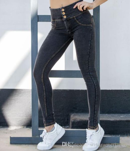 fashion women high waist jeans spring casual hip lifting elastic skinny long jeans womens pencli pants, Blue
fashion women high waist jeans spring casual hip lifting elastic skinny long jeans womens pencli pants, Blue