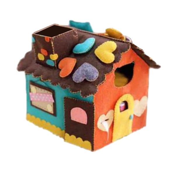 diy non woven pet house material package set children early education toy 20 x 15 x 18 cm, Black
diy non woven pet house material package set children early education toy 20 x 15 x 18 cm, Black