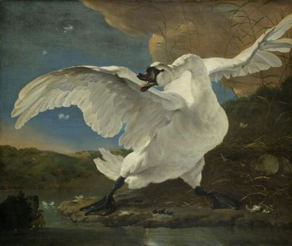 jan asselijn the threatened swan home wall art decor handpainted &hd print oil painting on canvas wall art canvas pictures 0830
jan asselijn the threatened swan home wall art decor handpainted &hd print oil painting on canvas wall art canvas pictures 0830