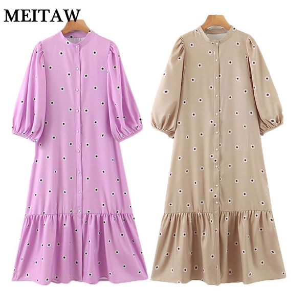 party dresses spring and autumn print long dress women polka dot lantern sleeve white midi wommen casual buttons o-neck maxi, White;black
party dresses spring and autumn print long dress women polka dot lantern sleeve white midi wommen casual buttons o-neck maxi, White;black