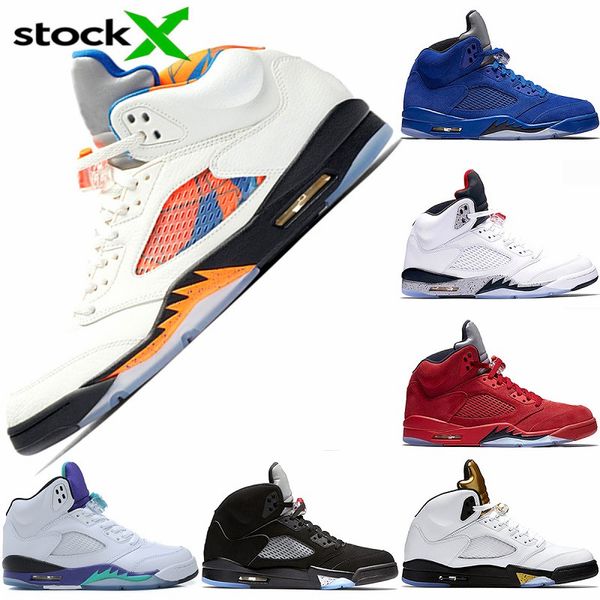 41-47 men 5 5s basketball shoes international flight red blue suede white cement oreo og metallic black sports sneakers size
41-47 men 5 5s basketball shoes international flight red blue suede white cement oreo og metallic black sports sneakers size