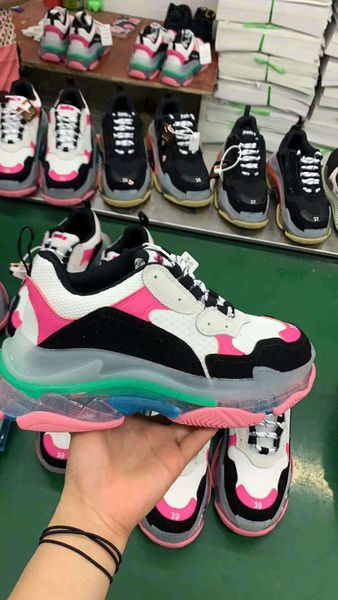 wholesale paris 17fw triple-s leisure shoes dad shoes bl triple s 17fw sneakers for men vintage crystal bottom old grandpa trainer ax3vb68, Black
wholesale paris 17fw triple-s leisure shoes dad shoes bl triple s 17fw sneakers for men vintage crystal bottom old grandpa trainer ax3vb68, Black