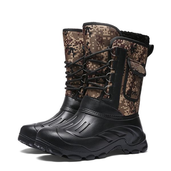 eva snow boots men's winter plus velvet outdoor shoes warm camouflage boots fishing shoes men's waterproof snow, Black
eva snow boots men's winter plus velvet outdoor shoes warm camouflage boots fishing shoes men's waterproof snow, Black