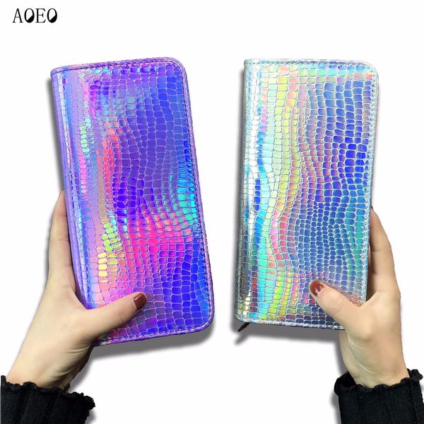 aoeo hologram wallet female clutch long holographic ladies bag girl with zipper coin purse card id holders women wallets handy, Red;black
aoeo hologram wallet female clutch long holographic ladies bag girl with zipper coin purse card id holders women wallets handy, Red;black