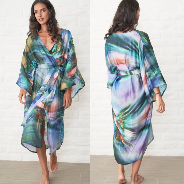 saida de praia beach cape cover up dress for tunics bikini beachwear women 2019 new occident drying polyester blackish green, Blue;gray
saida de praia beach cape cover up dress for tunics bikini beachwear women 2019 new occident drying polyester blackish green, Blue;gray