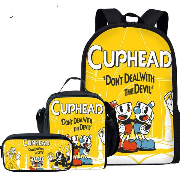 coloranimal dolls toys cuphead mugman school bag for kids teenager girl boy satchel school backpack children bookbag set daypack
coloranimal dolls toys cuphead mugman school bag for kids teenager girl boy satchel school backpack children bookbag set daypack