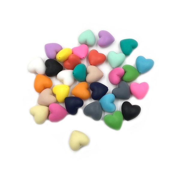 19mm*20mm heart silicone beads food grade silicone teether diy craft baby teetning toy nursing accessories baby teether gifts
19mm*20mm heart silicone beads food grade silicone teether diy craft baby teetning toy nursing accessories baby teether gifts