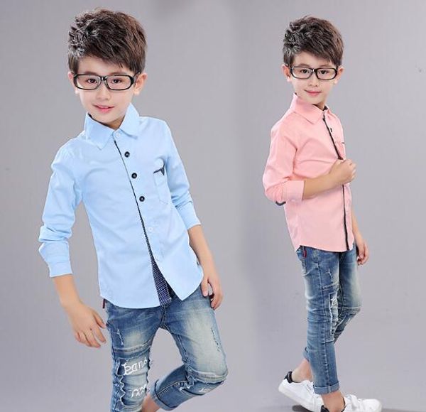 2019 autumn children's clothes boys shirts solid long sleeve cotton baby boy shirts for boys big kids causal, White;black
2019 autumn children's clothes boys shirts solid long sleeve cotton baby boy shirts for boys big kids causal, White;black