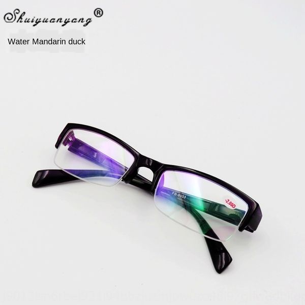 8003 men's and women's fashionable myopia glasses green film half-frame myopia glasses, Silver
8003 men's and women's fashionable myopia glasses green film half-frame myopia glasses, Silver