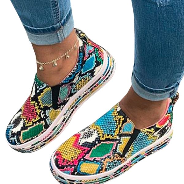 vicabo breathable women's shoes flat snake printed fashion 2020 synthetic female shoes casual summer, Black
vicabo breathable women's shoes flat snake printed fashion 2020 synthetic female shoes casual summer, Black