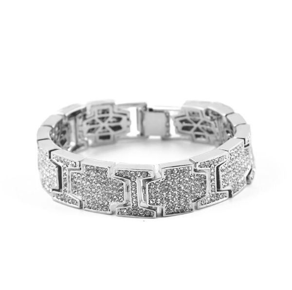 hip hop bling iced out cubic zirconia bracelet men women simple style bracelet geometric square cz stone chain bracelets jewelry, Black
hip hop bling iced out cubic zirconia bracelet men women simple style bracelet geometric square cz stone chain bracelets jewelry, Black