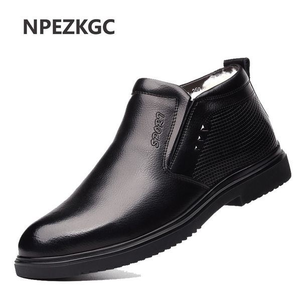 2019 new fashion men work leather boots cold winter warm men snow boots genuine leather shoes men's wool cotton boots footwear t200305, Black
2019 new fashion men work leather boots cold winter warm men snow boots genuine leather shoes men's wool cotton boots footwear t200305, Black
