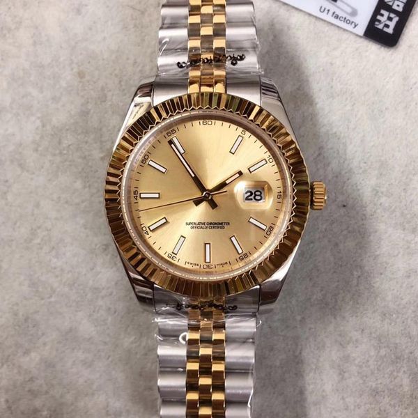 2020 u1 date men's watches 126333 41mm champagne dial 2813 automatic movement automatic mechanical mens watch, Slivery;brown
2020 u1 date men's watches 126333 41mm champagne dial 2813 automatic movement automatic mechanical mens watch, Slivery;brown