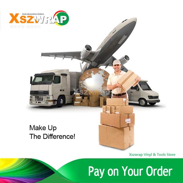 

dedicated freight link/make up the difference/up freight /price make up the difference/additional pay on your order