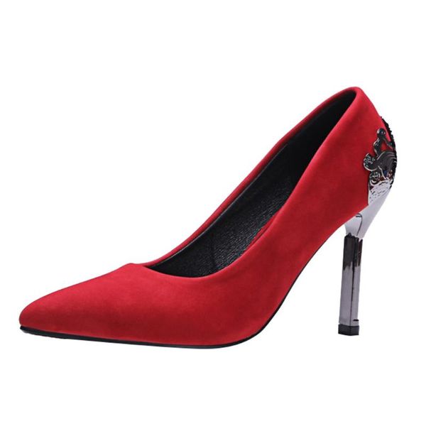 2019 patent leather pointed toe shallow stiletto heel pumps nude red shining high heels formal dress shoes #g35, Black
2019 patent leather pointed toe shallow stiletto heel pumps nude red shining high heels formal dress shoes #g35, Black