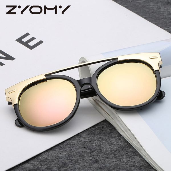 sunglasses women double beam round uv400 brand designer mirror shades prevent bask glasses eyewear accessories driving goggles, White;black
sunglasses women double beam round uv400 brand designer mirror shades prevent bask glasses eyewear accessories driving goggles, White;black